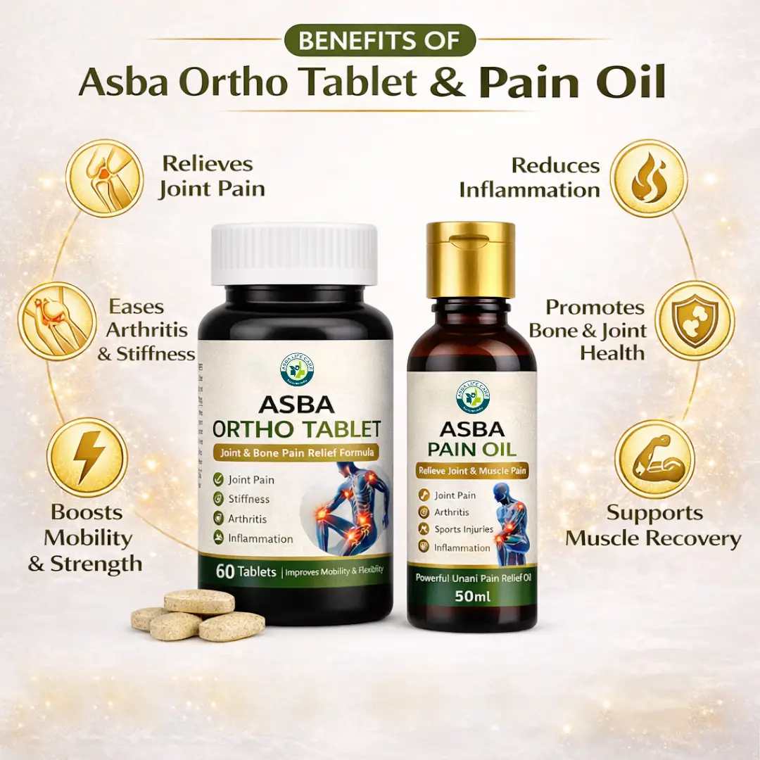 Asba Ortho Tablet and Pain Oil