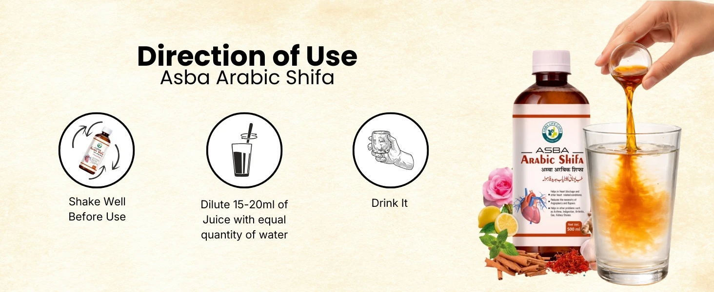 Asba Arabic Shifa Banner