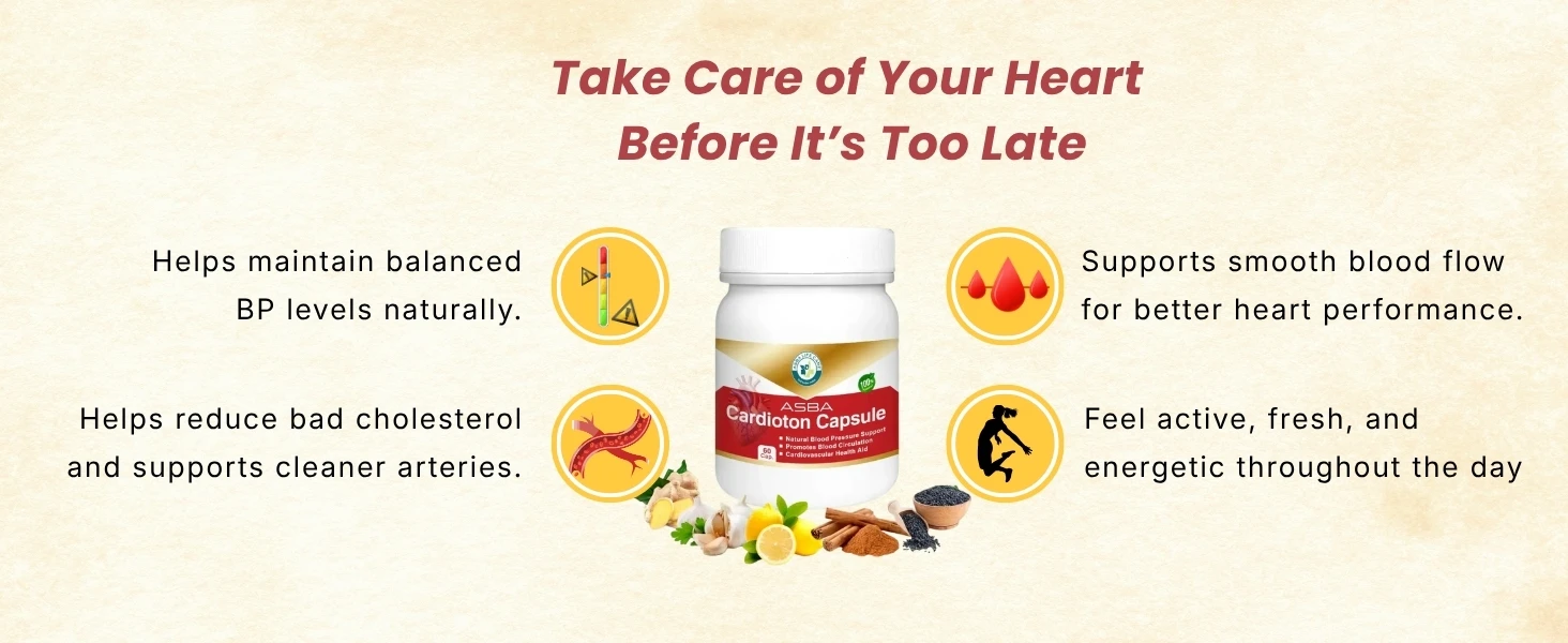 Asba Cardioton 60 Capsule Banner