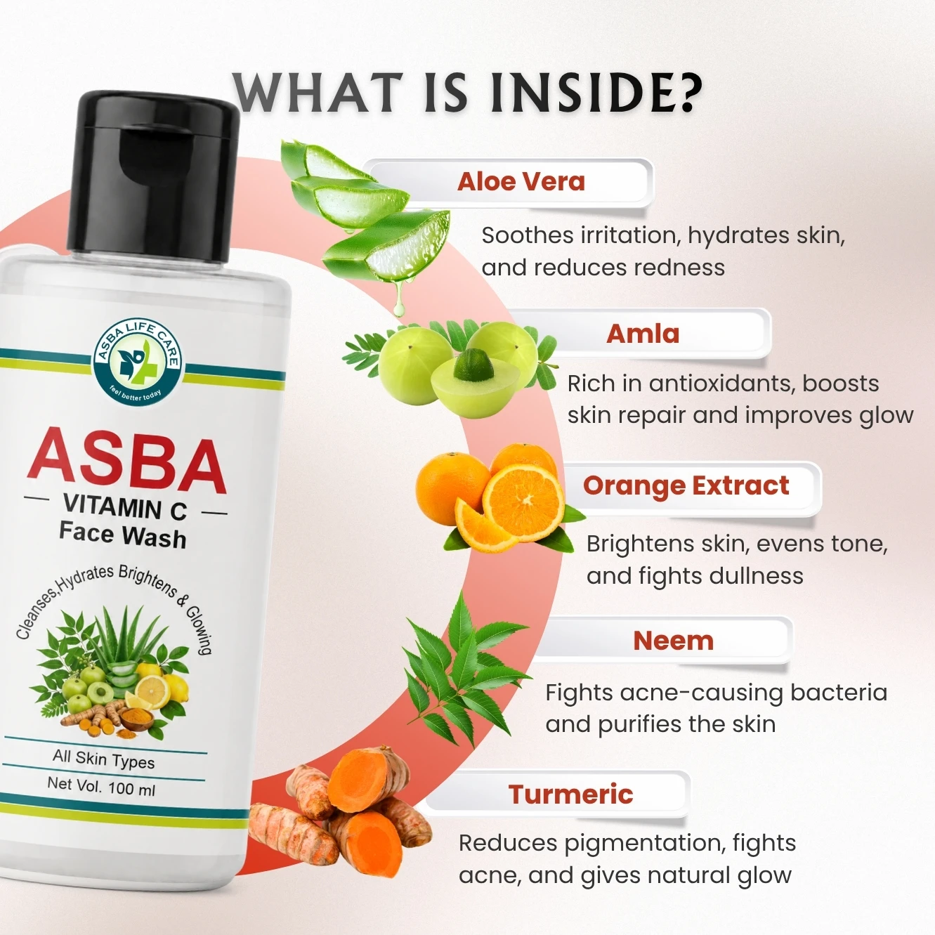 ASBA Vitamin C Face Wash - Hover