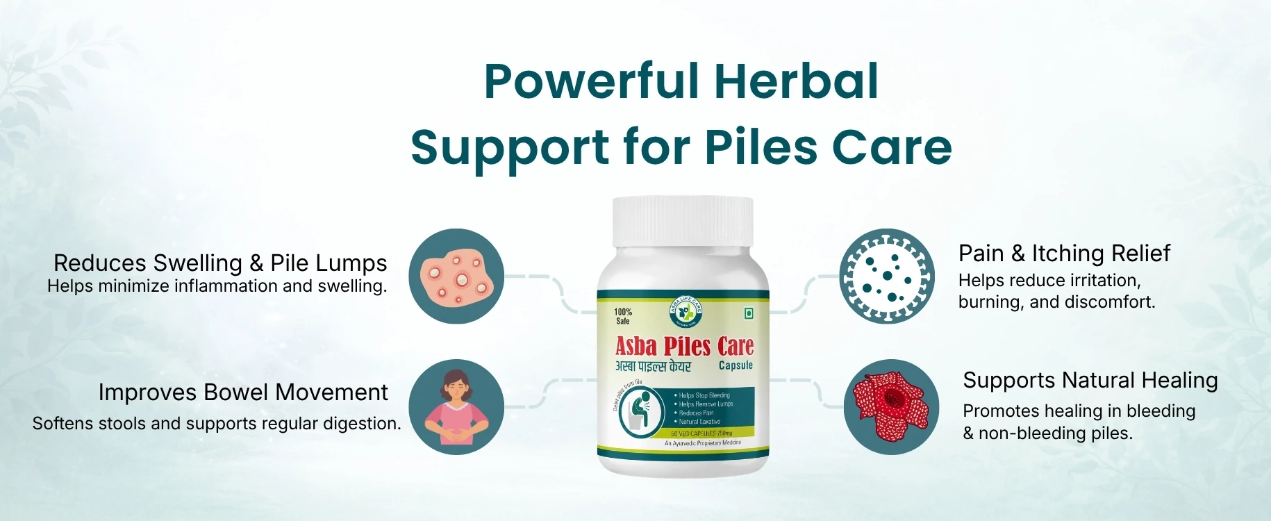 Asba Piles Care Banner