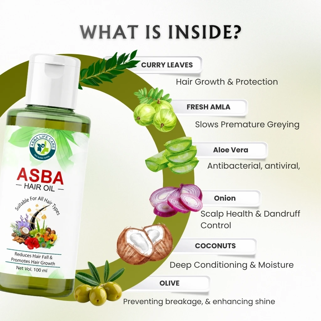 Asba Hair Oil - Hover