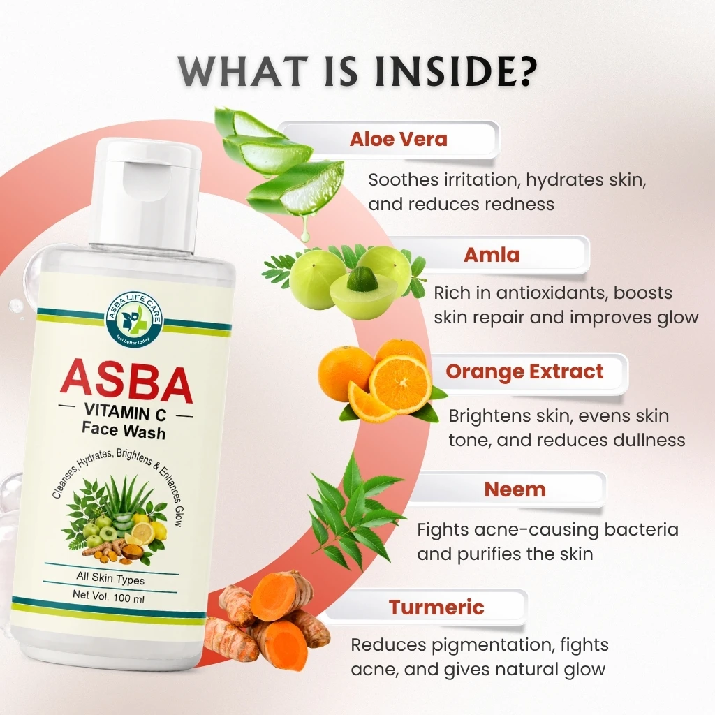 Asba Vitamin C Face Wash - Hover