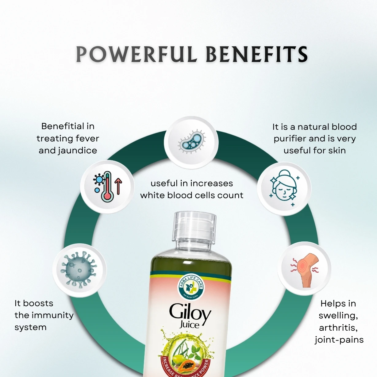 Asba Giloy Juice - Image 3