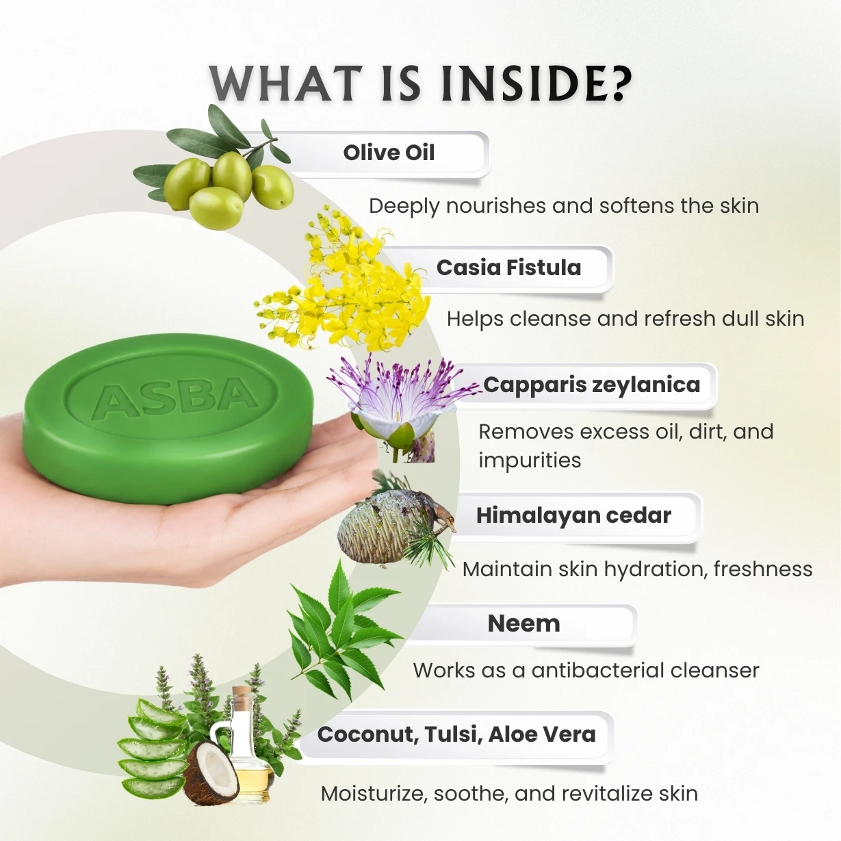 Asba Olive Oil Soap - Hover