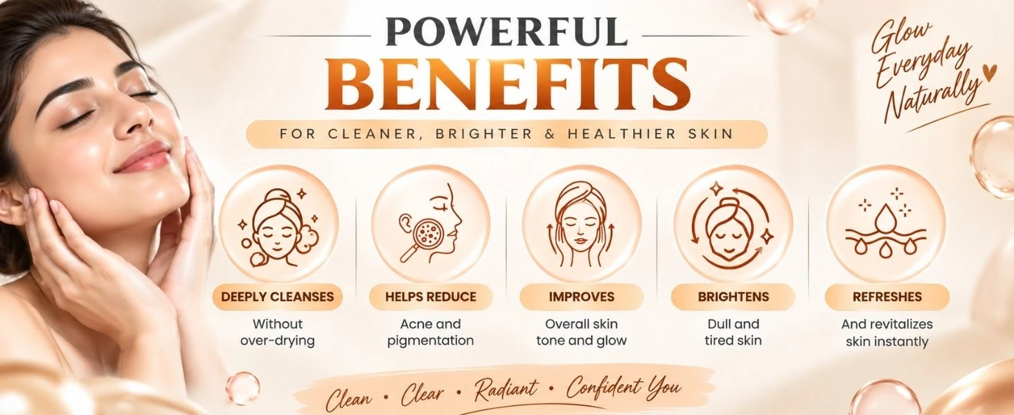 Asba Vitamin C Face Wash Banner