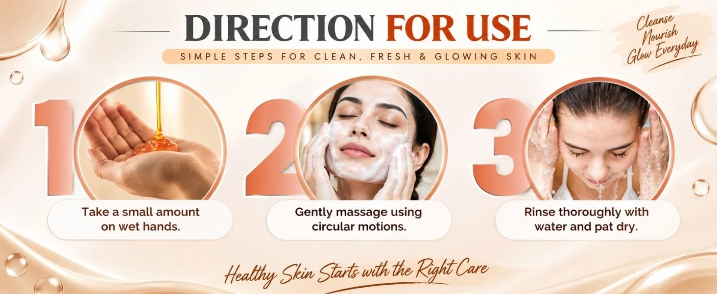 Asba Vitamin C Face Wash Banner