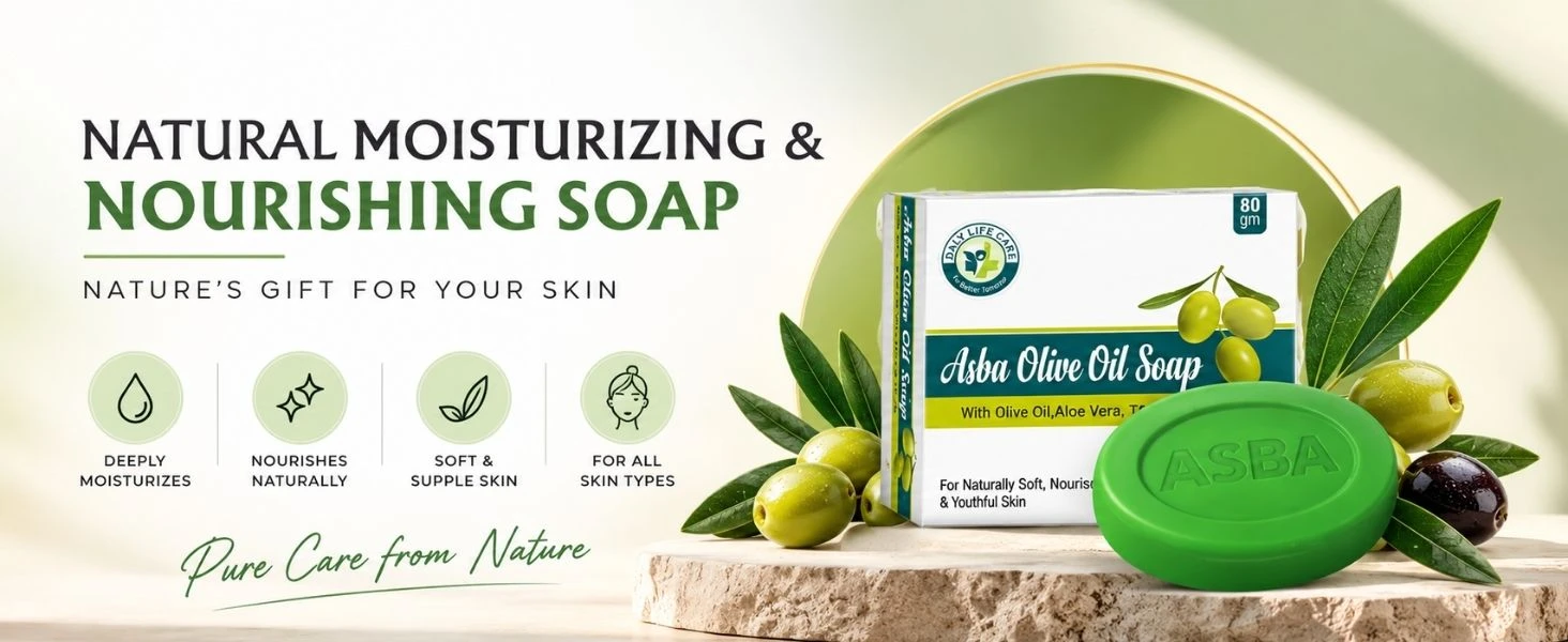 Asba Olive Oil Soap Banner