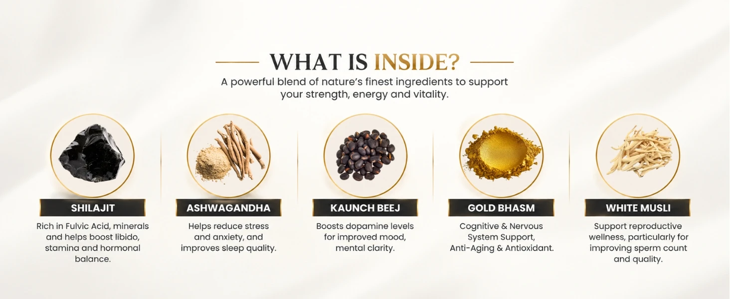 Shilajit Gold Resin Banner