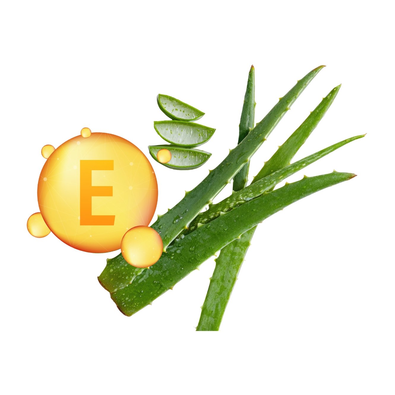 Aloe Vera, Vitamin E